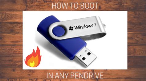 HOW TO BOOT INSTALL WINDOWS IN PENDRIVE AND ITS REQUIREMENTS YouTube