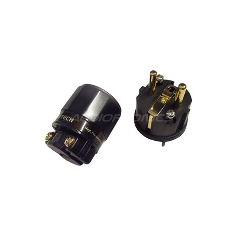 FURUTECH FI E11 N1 G Schuko Type E F Power Connector 24k Gold Plated