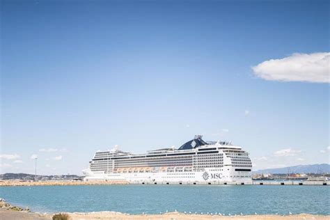 El Port De Tarragona Acoge La Primera Escala Del Msc Magn Fica