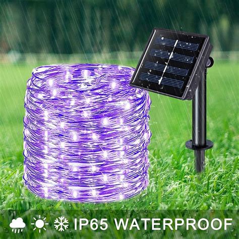 Comprar Luces De Cuerda Solar Al Aire Libre Luces Impermeables