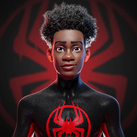 Artstation Miles Morales Spider Man Across The Spider Verse