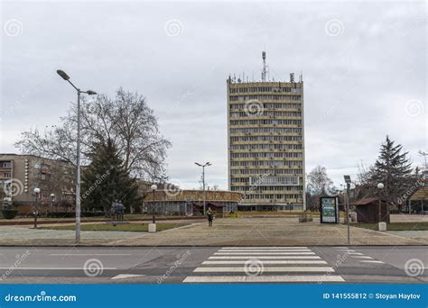 Town Hall in Town of Dimitrovgrad, Haskovo Region, Bulgaria Editorial ...