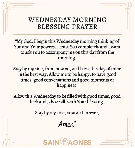 8 Prayers for Wednesday Morning Blessings (With Images)