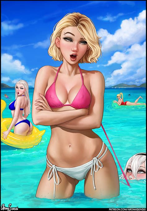 Hot Holidays At Frozen Inc Aroma Sensei 18 Porn Comics