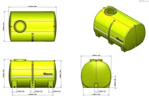 L Aquamove Portable Water Cartage Tank Tti