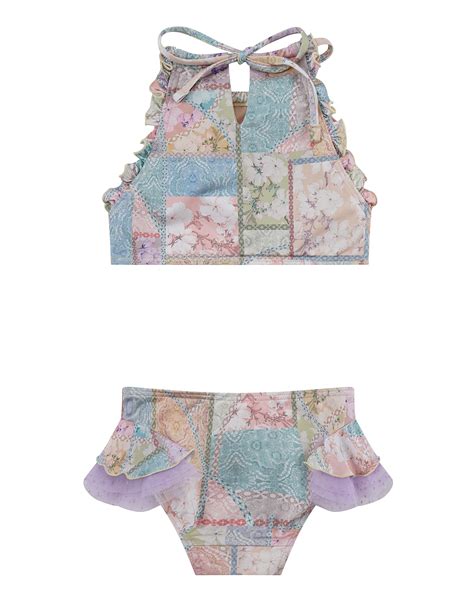 Aqua Blu Halter Neck Bikini Set David Jones