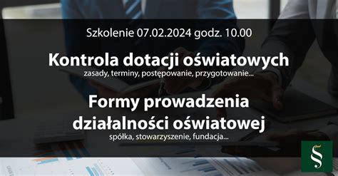 ZAKOŃCZONE Kontrola dotacji oświatowych i formy prowadzenia