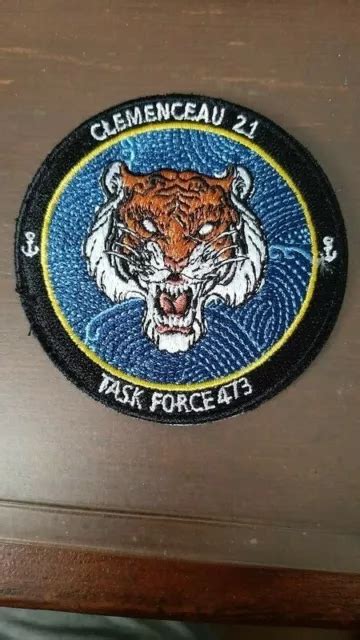 PATCH ECUSSON Marine Nationale Porte Avions Charles De Gaulle EUR 20