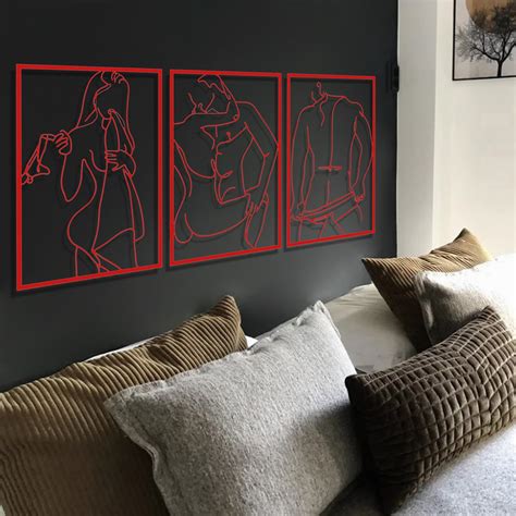 Sexy Nude Couple Metal Wall Decor Sensual Couple Wall Art Etsy