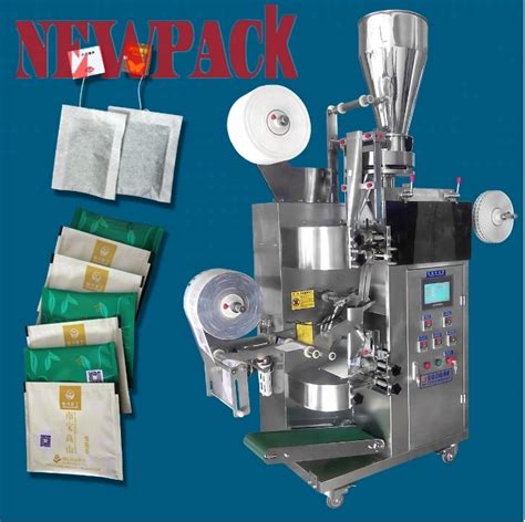 MD 168 Automatic Filter Tea Bag Packing Machine With Outer Envelope