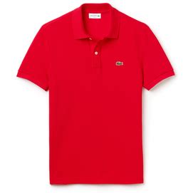 Poloshirt Lacoste Slim Fit Rouge Herren Tennisplanet De