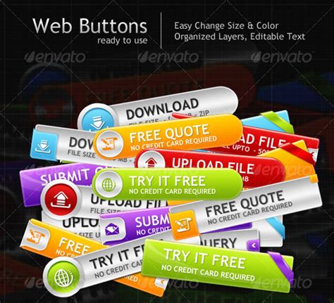 Best Web Buttons Design - DesignMaz