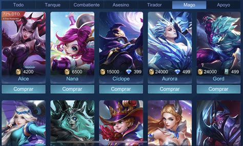 أفضل أبطال Mobile Legends Bang Bang ورتبهم