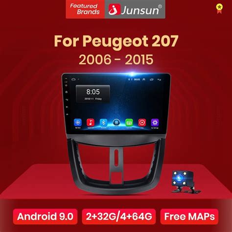 Junsun V Pro G G Android Pour Peugeot Autoradio