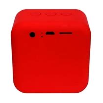 Caixa De Som Bluetooth Xtrax Pocket Vermelho Schumann