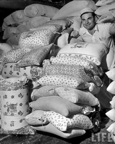 Did You Know S Flour Sacks Had Colorful Patterns For Women To Sew