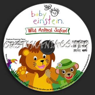 Baby Einstein: Wild Animal Safari dvd label - DVD Covers & Labels by Customaniacs, id: 222528 ...