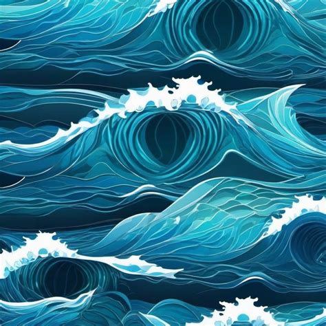 Ocean Background Wallpaper - Aesthetic Ocean Waves