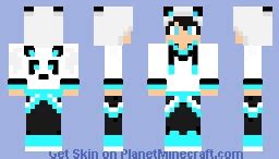 Cool Panda Boy Minecraft Skin