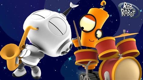 Music Makers | Rob the Robot | Educational Robot Cartoons for Kids - Go IT