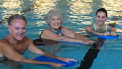 Water Aerobics Exercises For Seniors Classes