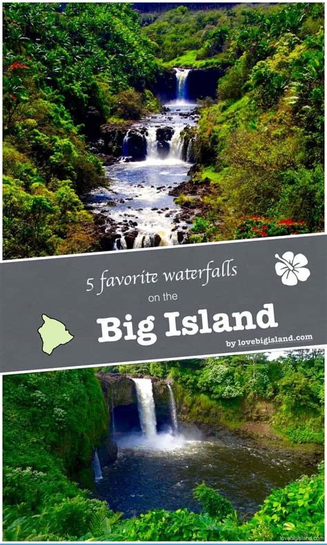 5 Favorite Waterfalls on the Big Island: Descriptions, Photos and a Map