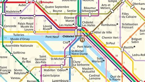 Plan du métro parisien Voyage Carte Plan