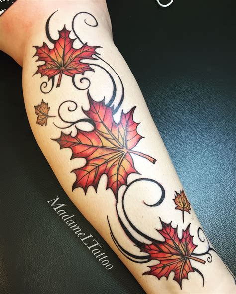 Autumn Leaves Autumn Tattoo Fall Leaves Tattoo Tattoos