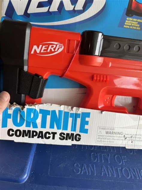 Nerf Fortnite Compact Smg Motorized Blaster Electric Semi Auto