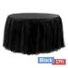 Sheer Tulle Tutu Table Skirt Ft Long Black