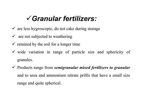 Classification Of Fertilizers Ppt