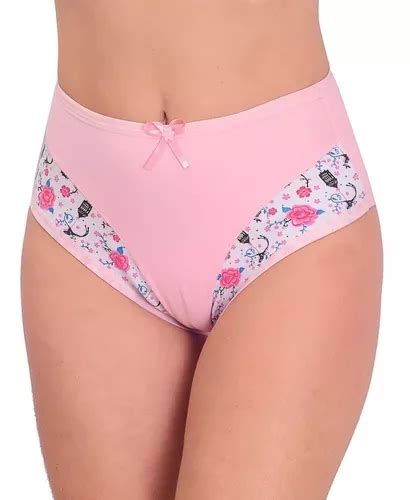 Kit Lingerie Atacado C 10 Calçola Algodão Cotton Cintura Alta Lingerie Plus Size Kit De