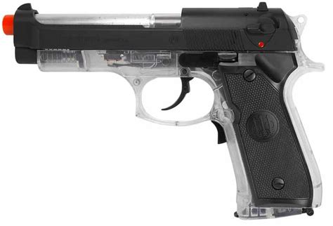 Beretta P92 Fs Electric Airsoft Pistol Clear Pyramyd Air