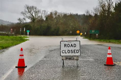 Updating Weather Alert Flood Warning Issued For Humboldt Bay Area