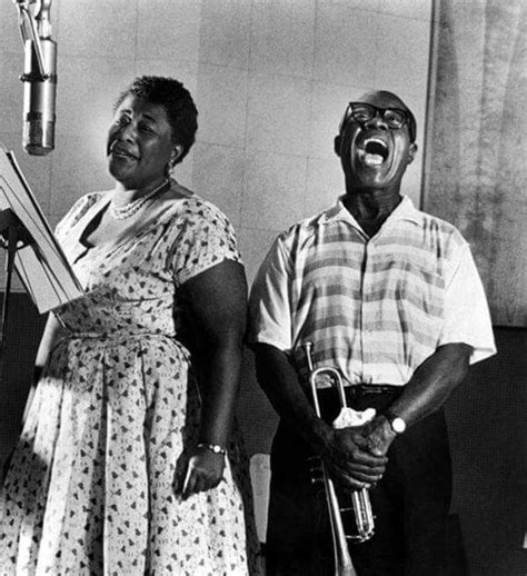 Ella Fitzgerald And Louis Armstrong Louis Armstrong Ella Fitzgerald