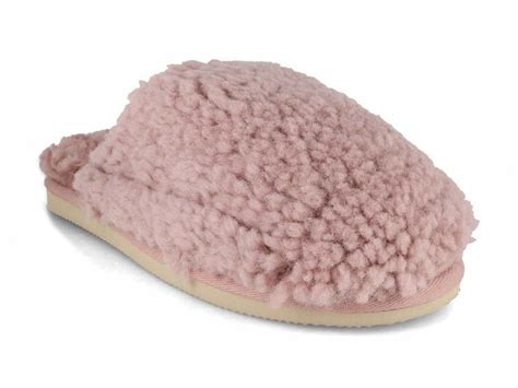 Thies Women Wool Slippers | Fluffy, New Pink | Free US Shipping