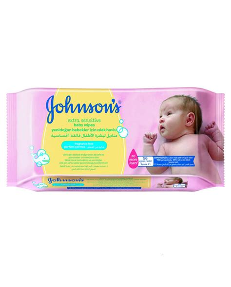 Johnson’s Baby Extra Sensitive Wipes