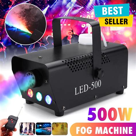 Sistem Fogger Panggung Stage Machine Ejector Rgb Led Lampu