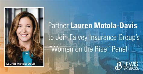 Lauren Motola Davis To Join Falvey Insurance Group S Women On The Rise