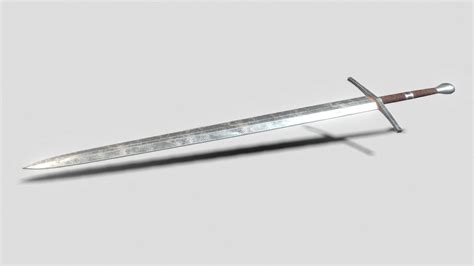 Long Sword Download Free 3d Model By Elliottlowes 15d794b Sketchfab