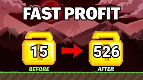 This Pro Lazy Profit Method The Best Profit Method Growtopia