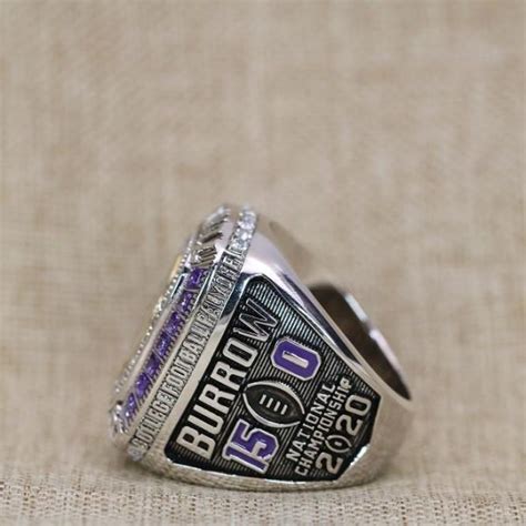 2020 Cfp Lsu Tigers Premium Replica Championship Ring Hyperings