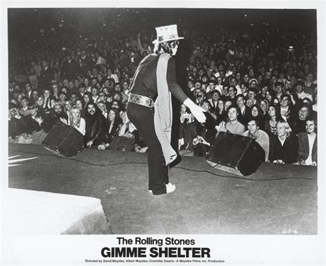 Gimme Shelter Original 1971 U.S. Silver Gelatin Single-Weight Photo ...