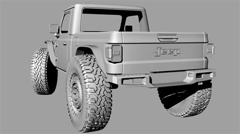 Download Stl File Jeep J6 Rc Body Scaler 313mm Mst Trx4 Axial • 3d