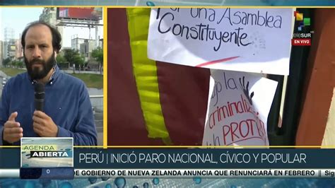 Comienza la Toma de Lima y el paro cívico popular en la capital peruana