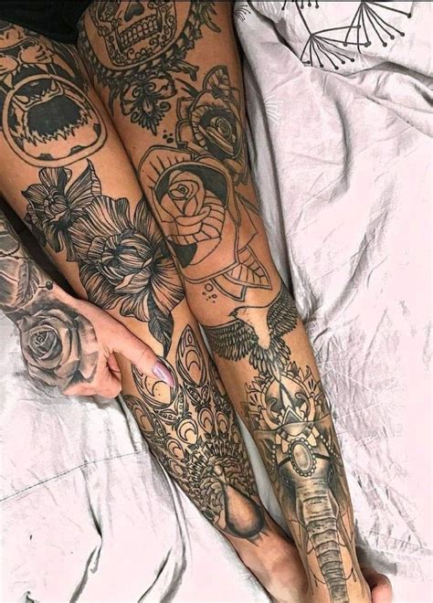 Pin Von Sam B Auf Tattoo T Towierungen Bein Tattoos F R Frauen