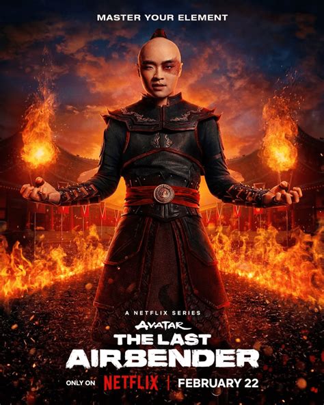 The Last Airbender Character Posters