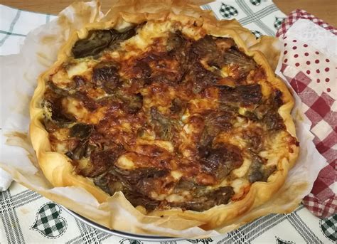 Torta Rustica Ai Carciofi Un Allegra Pasticciona In Cucina