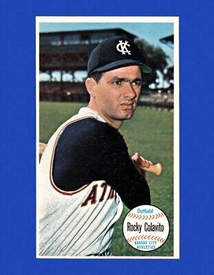 Topps Giant Set Break Rocky Colavito Ex Exmint Gmcards Ebay