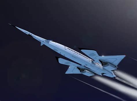 Hyper Sting Concept A Dream Of Future Supersonic Airplane As